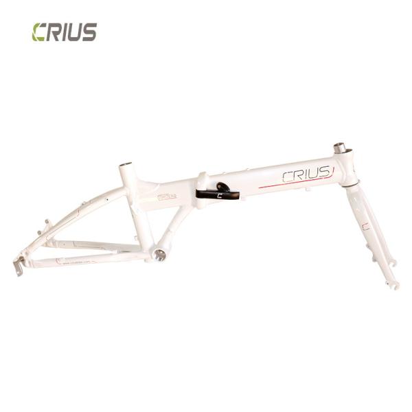 personalizado Sim 2900g Crius Custom 20 polegadas Alumínio Quadro Pára-choques Bicicleta Quadro de bicicleta