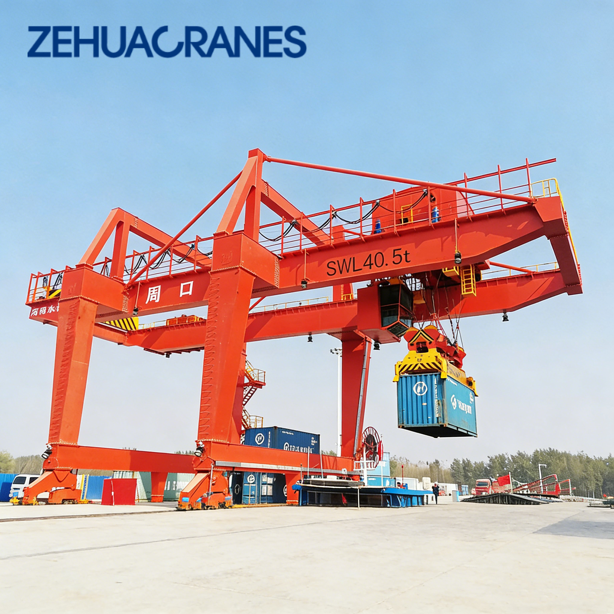 Intelligent Port Crane for Automated Container Terminal Operations
