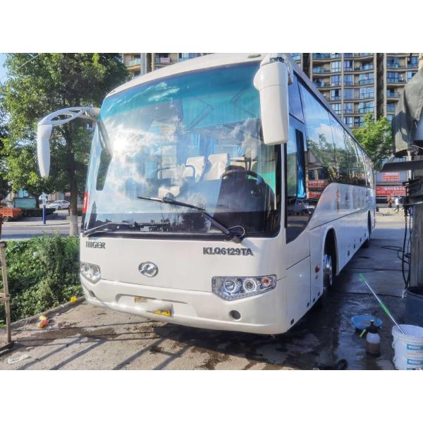 Используемое евро III двигателя 215kw Weichai более высоких мест автобуса 53 пассажиров модели KLQ6129 двигателя автобуса задних хороших заднее