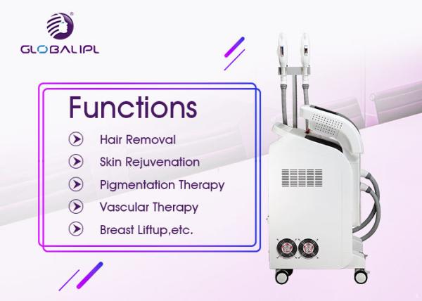 4 In 1 IPL RF Beauty Equipment 44*53*89cm Size With 8.4 Touch Screen Display