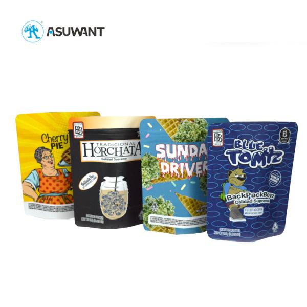 Resealable запаха доказательства Mylar сумки упаковка засорителя печенья крена Pre