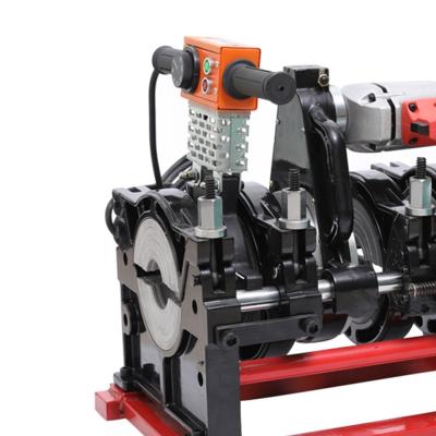 Máquina de soldadura de tubos de plástico PE de fusão de 200 mm Manual Automático Poli Hot Melt SHT200-2/4 ((A))