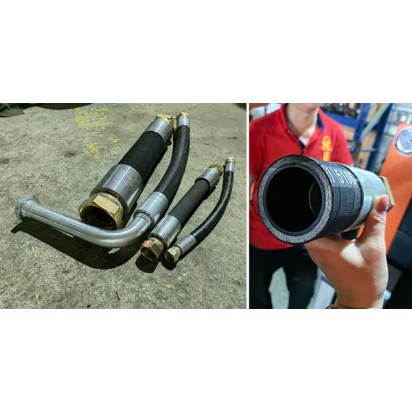 Máquina de acoplamiento de manguera hidráulica de gran tamaño 3 8 Herramienta de acoplamiento de manguera