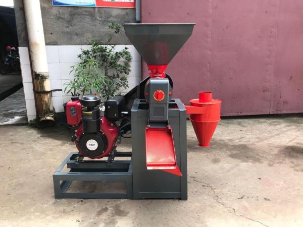 yifeng  AGRO 700KG diesel Rice Milling Machine 22HP diesel Engine