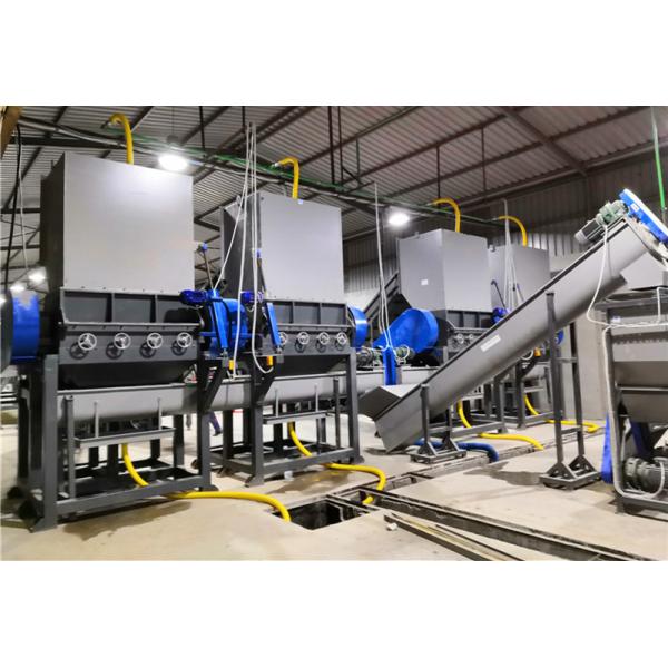 185KW Pet Bottle Washing Line Recycling Plant PLC 300kg/H NSK SKF