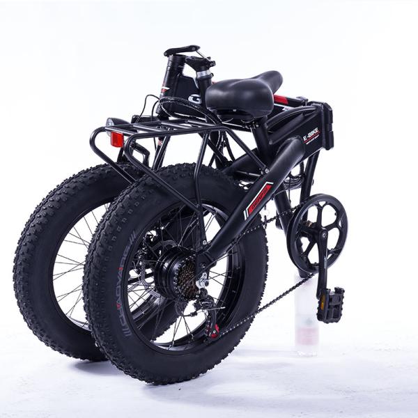 Durable Electric Snow Bike 7 Speed 36V 10AH Lithium Battery Two Seat