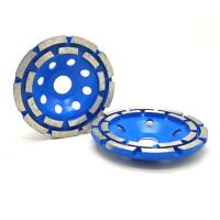 Fileira dobro abrasiva Diamond Cup Wheel 150mm 180mm 230mm