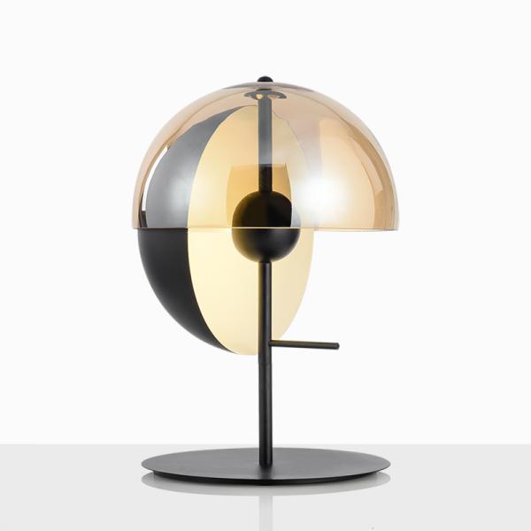 Bedside LED Table Lamps Nordic Postmodern Glass Table Light Theia Table Lamp(WH-MTB-152)