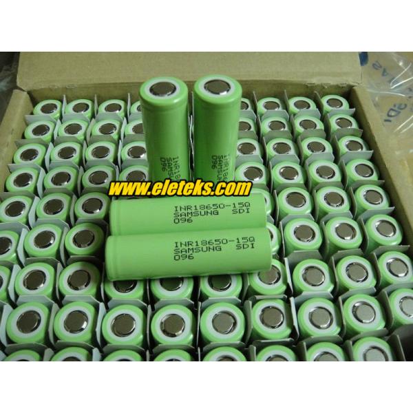 Authentic Samsung INR18650-15Q 1500mAh 3.7V 18650 15Q 15QM li-ion rechargeable battery 18A high power discharge battery