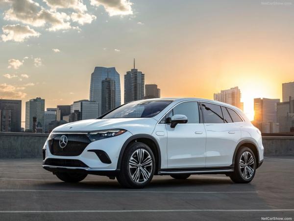 Mais quente nova energia Mercedes-Benz 2023 EQS 5 lugares SUV 813KM por atacado Mercedes EV elétrico ca