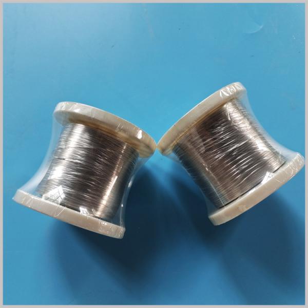 Чистый вакуум плоской проволоки никеля плавя обрабатывающ 0,1 x 1,2 Mm