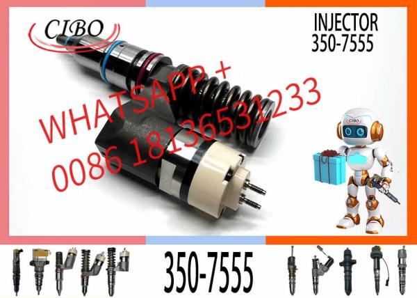 El excavador Accessories Diesel Motor del inyector de combustible del motor diesel parte 3507555 350-7555 para  16H 345B 345B de