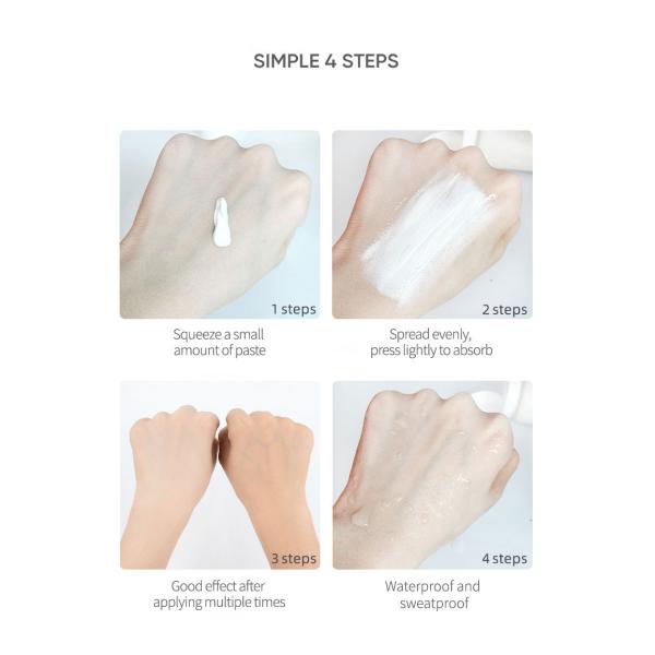 300ml Nourishing Dating Cream Isolate Concealer Block Black Unisex Pearl Body Lotion