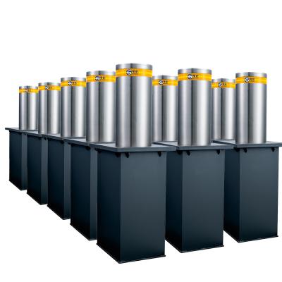 1.8s Retractable Security Bollards Down Thickness 6mm Retractable Parking 220v
