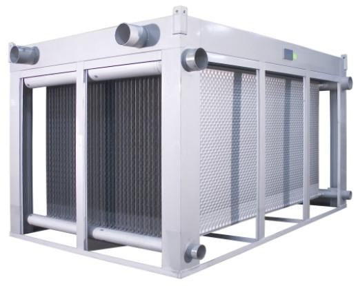 CE Laser Welded Pillow Plate Falling Film Chiller For Chilling Milk