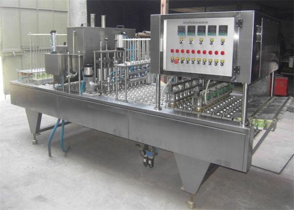Máquina de selagem automática 380v 50hz 316SS Máquina de enchimento e selagem de líquidos