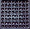 Low-profile Steel Perforated Raised Floor AS450-TF HDG600 30CQ 600 × 600 × 30 mm