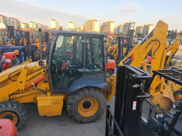                  Used Liugong Backhoe Loader Clg766 Low Price Wonderful Working Condition, Secondhand China Brand 8 Ton Backhoe Loader Liugong Clg766 Clg777 on Sale.             