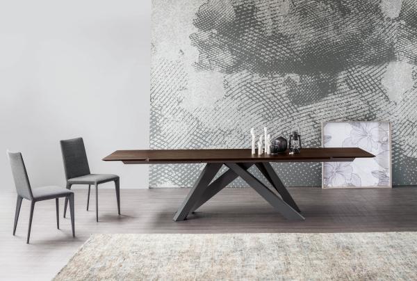 Solid Wood Top Commercial Dining Table Rectangular Shaped Environmentally Friendly