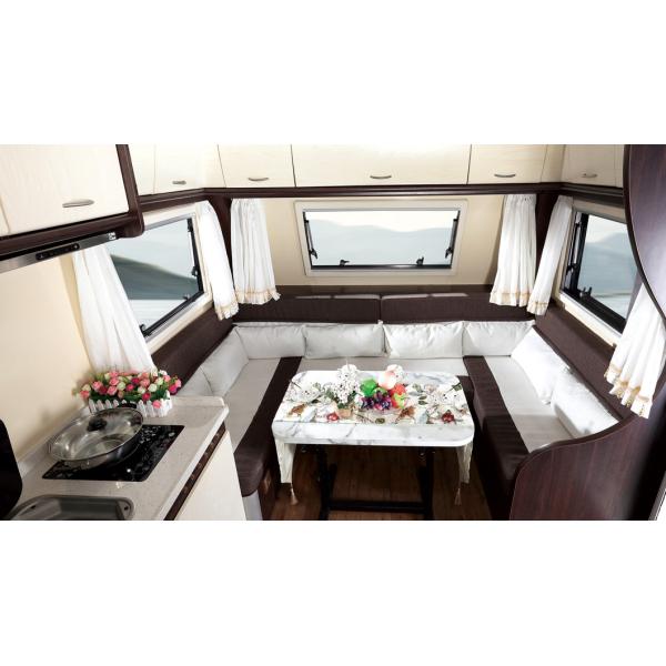 Трейлер каравана туриста ЭПА стандартный с задним варя холодильником кабины