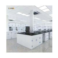 Armoire personnalisée banc de laboratoire en polypropylène avec évier anti-chimiques H850mm