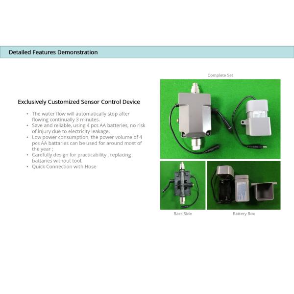 Умный вытяните вниз Spout весны кран кухни гибкого рукава подвергл DC4.5-6.5V действию