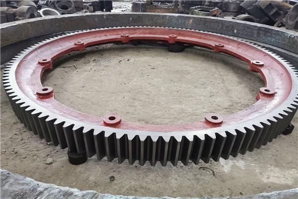Anel da engrenagem da estufa giratória do módulo 1000 TPD da planta 70 do cimento e engrenagem de dente reto