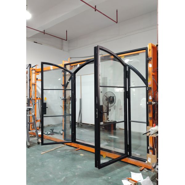 French Retro-Style Thermal-Break Aluminum French Doors