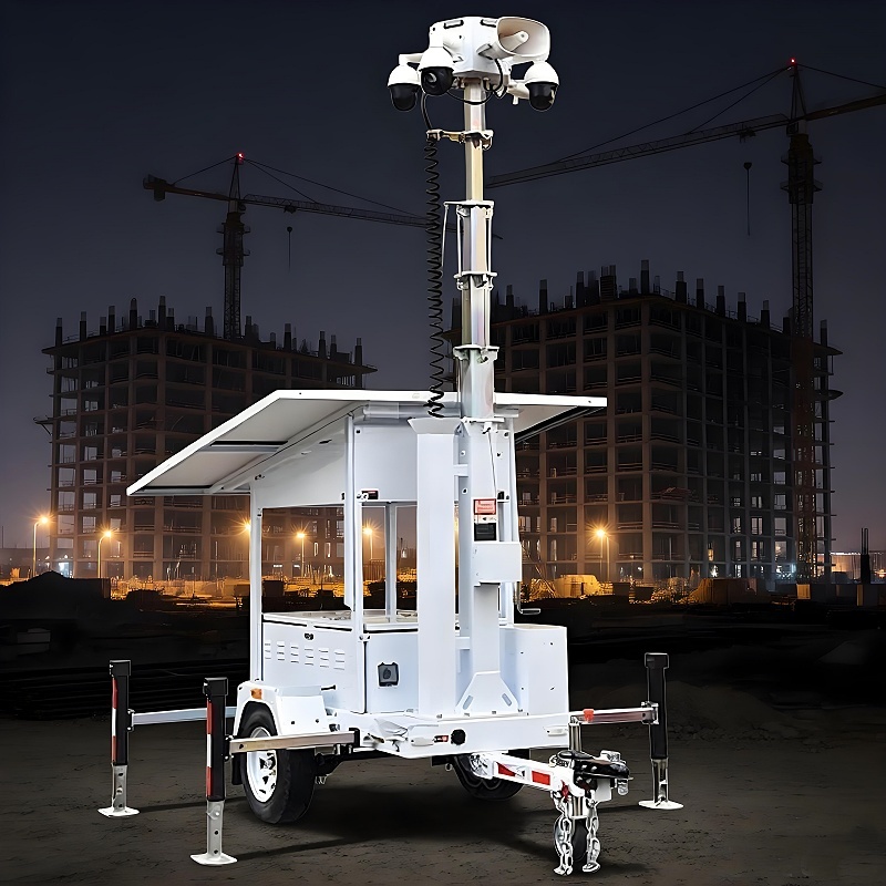 Portable Light Tower Solar Power Generation Large Capacity Energy Storage System Outdoor Event Festival Solar Light Tower 