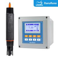 3,2 polegadas LCD gráfico indicam RS485 o controlador em linha For Swimming Pool do medidor do pH ORP