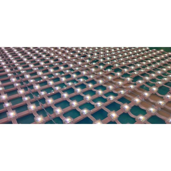 Полноцветный RGBW светодиодный сетевой экран Легкая установка для коммерческих зданий