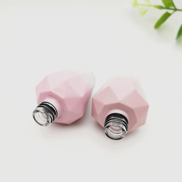 13ml Pointed Lid Nail Polish Bottles Gold Cap Nail Polish Jars
