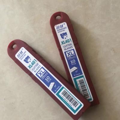 heavy duty snap off knife blade 0.7mm Thickness XL401 Sinseung 25mm