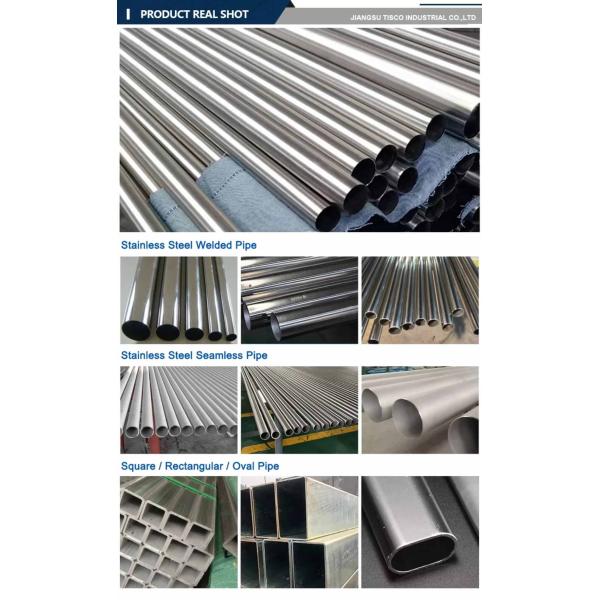 OD 6mm - 2500mm Stainless Steel Round Pipe Cold Rolled Steel Tube