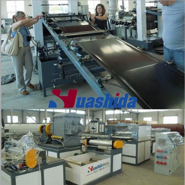 Ligne de co-extrusion de tôles en PE/PP/Pet à plusieurs couches