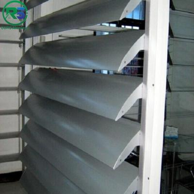 Pvdf Coating Metal Rhombus Aluminum Sunshade Louvers For Building Facade