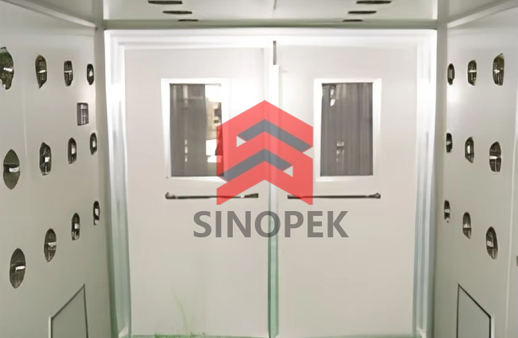 Air Shower Corridor | Extended Purification Passage | Industrial Cleanroom Entry