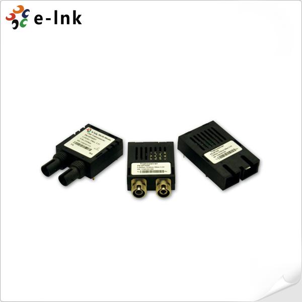 Transceptor de fibra óptica 1x9 de modo único de 155M 20KM, Transceptor de fibra óptica 1x9 de modo único de 155M 20KM