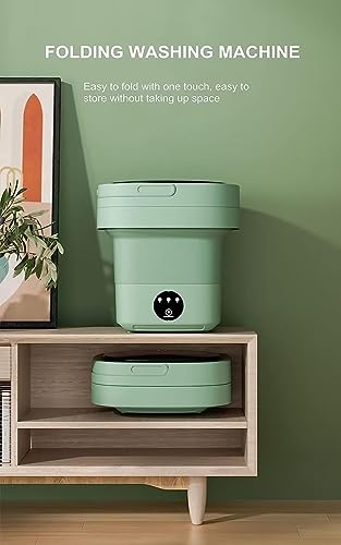 Plastic Tub Fully-automatic Portable Mini Folding Washing Machine for Underwear Socks