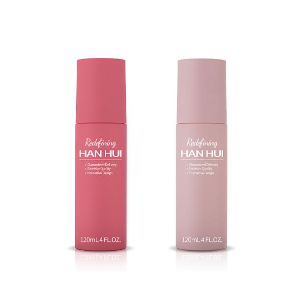 120ml 4OZ Neck Finish 24/410 luxury Plastic Bottles With MS over cap matte finish