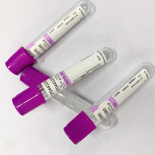 Собрание крови вакуума медицинского устранимого сейфа трубки ЭТИЛЕНДИАМИНТЕТРАЦЕТАТА удобное