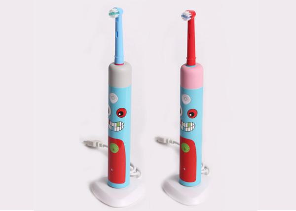 Compatible Oral B Blue indicator bristle Kids Electric Toothbrush for Children