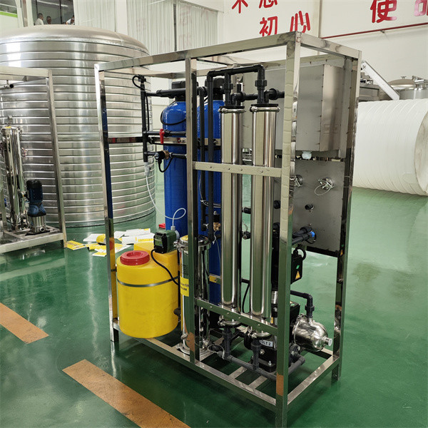 0.5T Однополярное оборудование для обработки воды с обратным осмосом для очистных сооружений