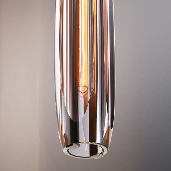 Europe Gold Crystal Vertical Pendant Light Lighting for Living Dining Room Kitchen Hallway tube lights(WH-GP-54)