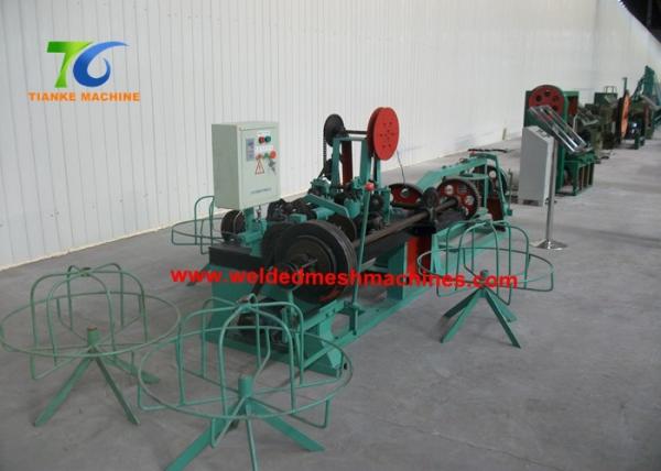 2.2KW Barbed Fencing Wire Making Machine 2.8mm PVC Coated Wire