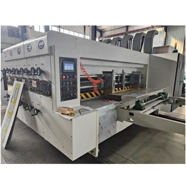 High Speed Corrugated Cardboard Water Ink Flexo Printing Machine with All In One Design