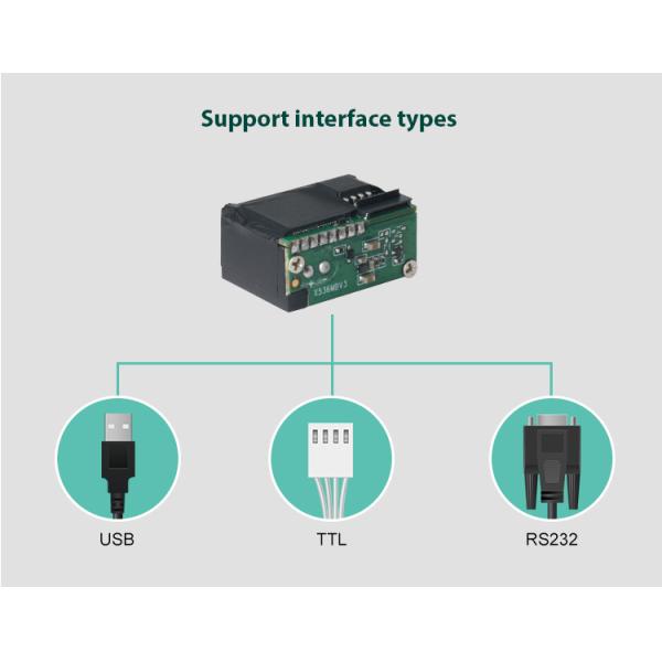 Embedded 180mA 35CM/S CMOS Qr Code Reader Module
