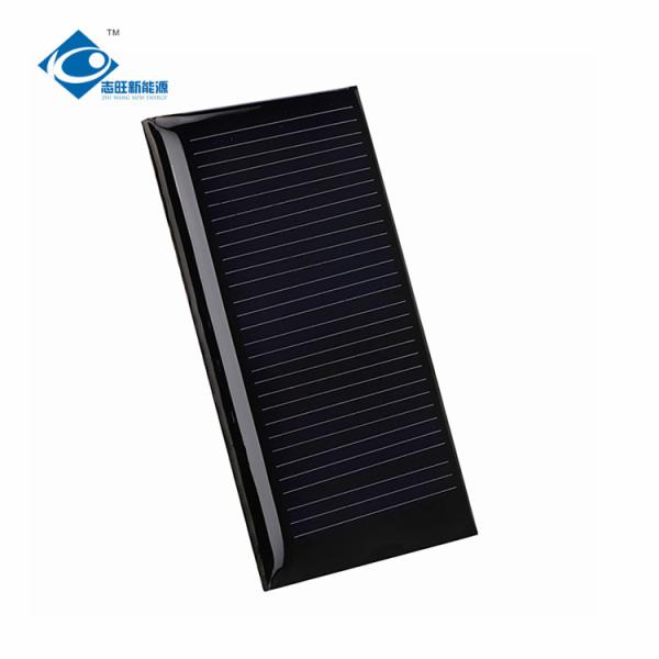 0.16W ROHS Poly Crystalline Solar Panels ZW-5330 Lightweight Customized Epoxy Solar Panel 5V