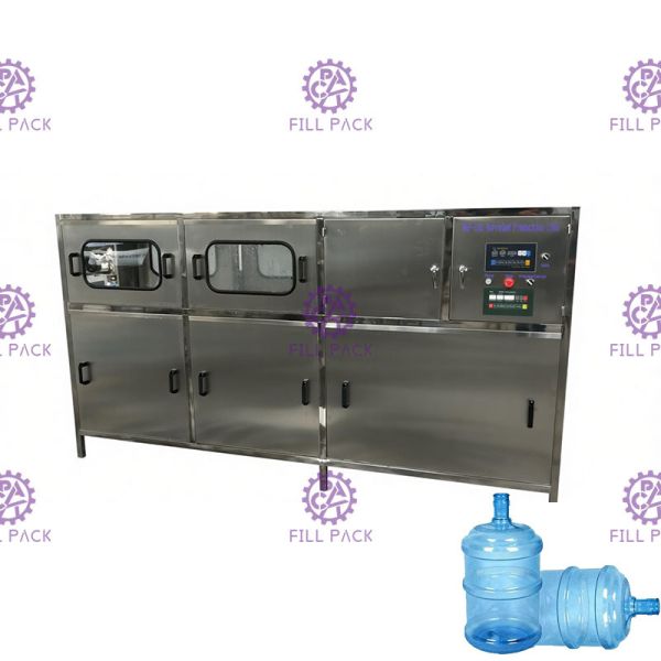 Single Decapping Head Auto Loading PLC Barrel Filling Machine