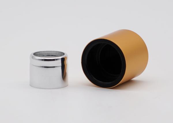 FEA15  Smooth Ribber Aluminium Perfume Bottle Caps rust proof